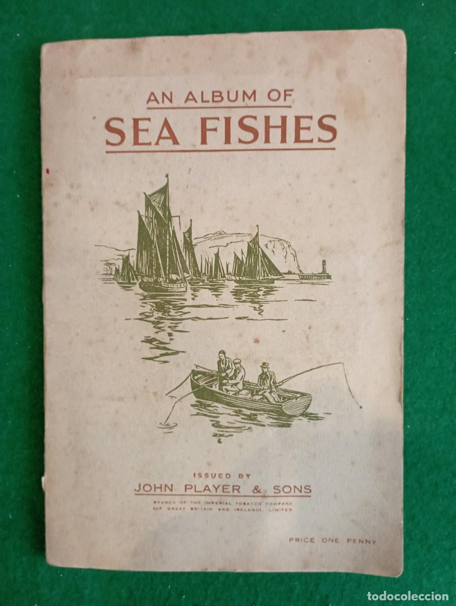 Coleccionismo Cromos antiguos: &Aacute;lbum ingl&eacute;s de cromos completo .Sea Fishes