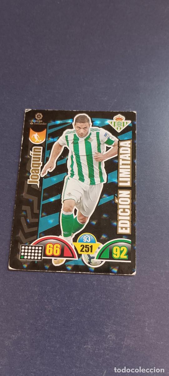 Coleccionismo cromos antiguos: JOAQU&Iacute;N EDICION LIMITADA 17-18 - Foto 1