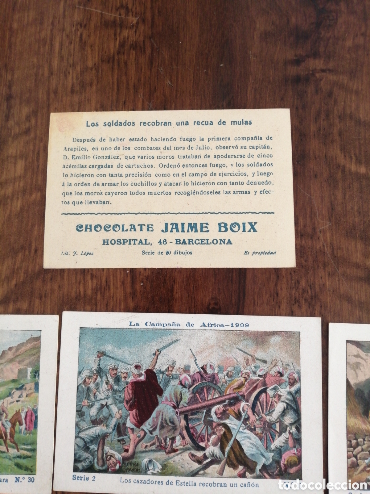 Coleccionismo cromos antiguos: 15 Cromos Chocolates Jaime Boix - Foto 4