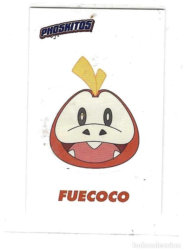 Coleccionismo cromos antiguos: PHOSKITOS -- POKEMON -- FUECOCO - Foto 1