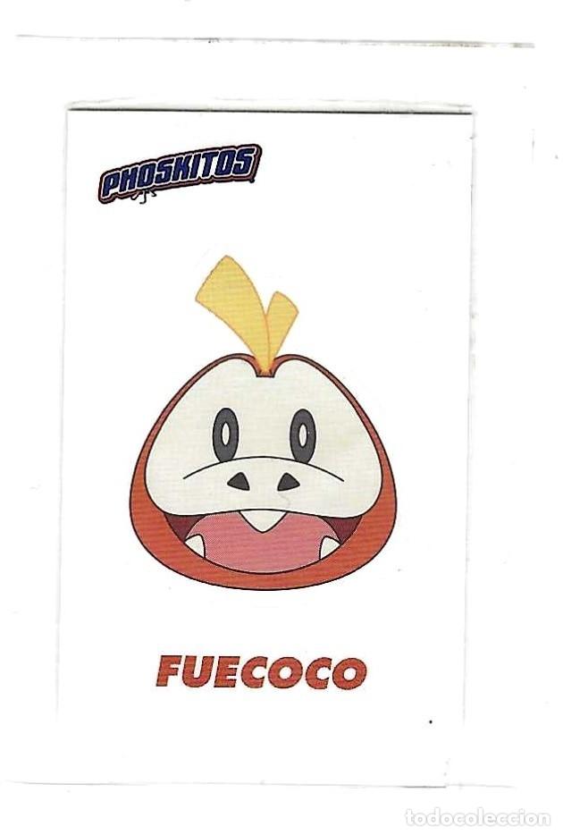Coleccionismo cromos antiguos: PHOSKITOS -- POKEMON -- FUECOCO - Foto 1