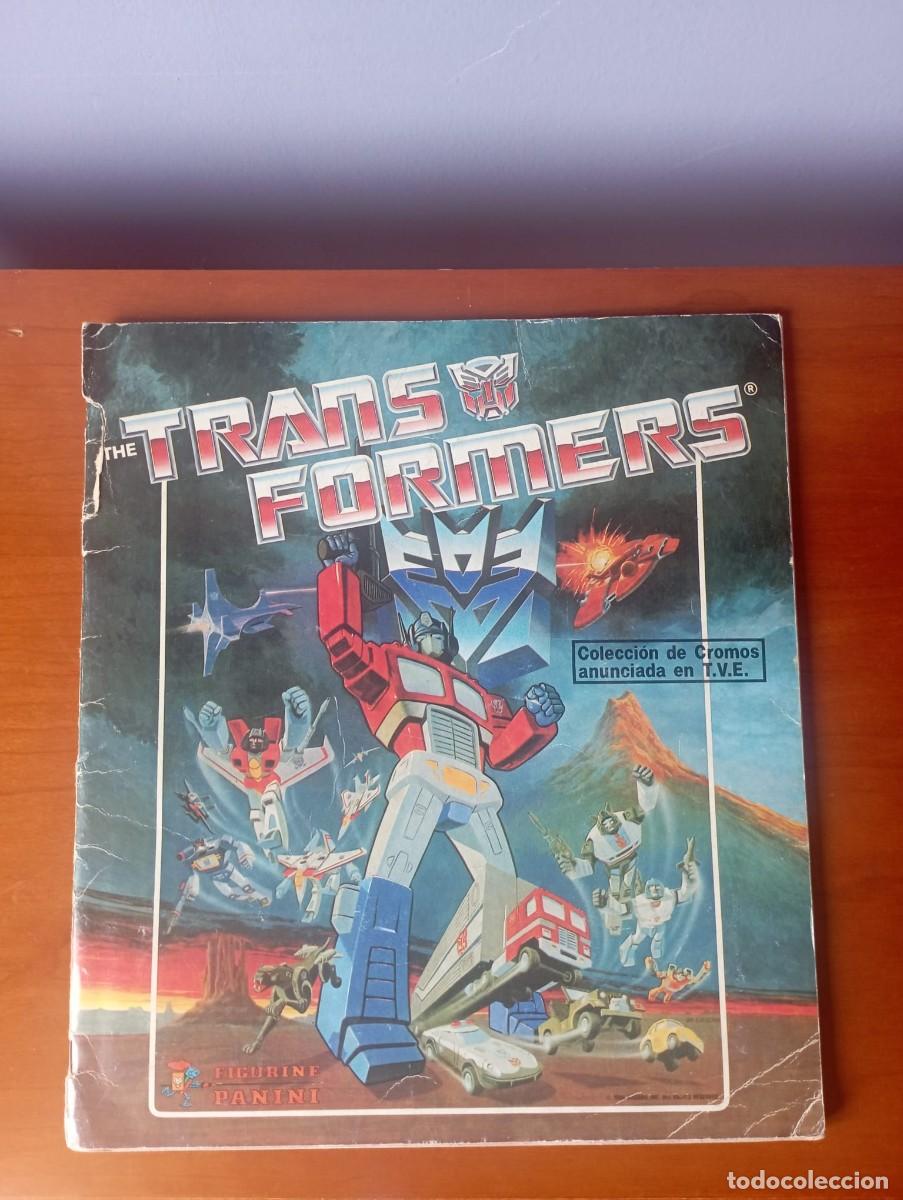 Coleccionismo cromos antiguos: &Aacute;lbum Transformers Panini 1986 Completo - Foto 1