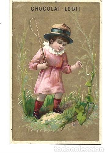 Collezionismo Figurine antiche: CROMOS DE BELLA SE&Ntilde;ORITA CHOCOLATE LOUIT SIN PUBLICIDAD