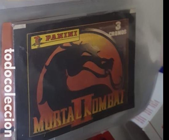Coleccionismo cromos antiguos: Sobre sin ABRIR MORTAL KOMBAT( RARO) - Foto 1