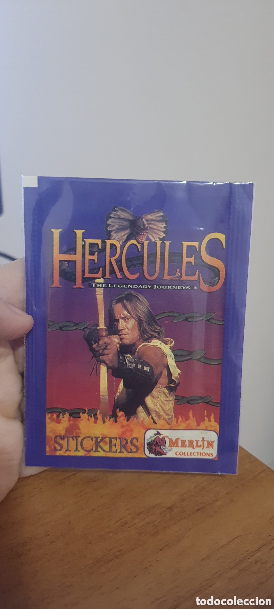 Coleccionismo cromos antiguos: Sobre sin abrir H&eacute;rcules - Foto 1