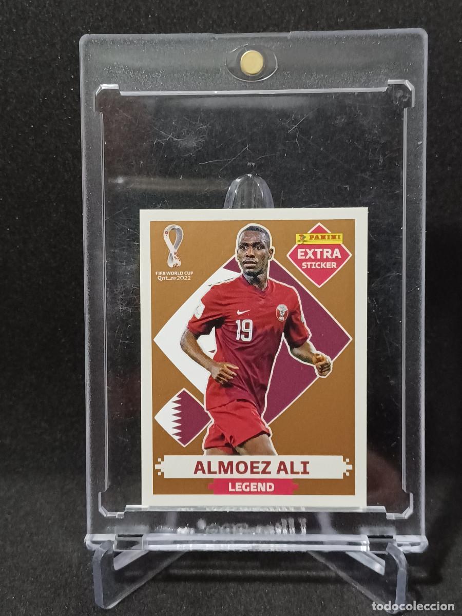 Collezionismo Figurine antiche: 2022 PANINI FIFA WORLD CUP QATAR - EXTRA STICKERS - BRONZE - ALMOEZ ALI - LEGEND