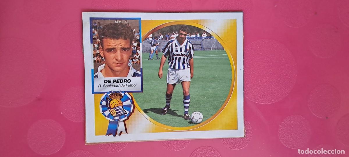 Collectionnisme Cartes &agrave; collectionner anciennes: DE PEDRO REAL SOCIEDAD ESTE 94 95 1994 1995 RECUPERADO