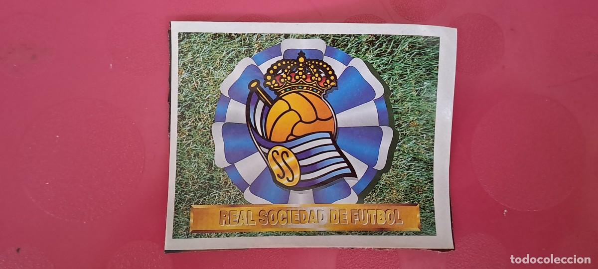 Coleccionismo cromos antiguos: ESCUDO REAL SOCIEDAD ESTE 94 95 1994 1995 RECUPERADO