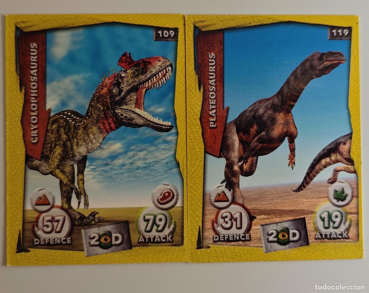 Coleccionismo cromos antiguos: CARTAS DINOSAURS - Dinosaurios - Foto 5
