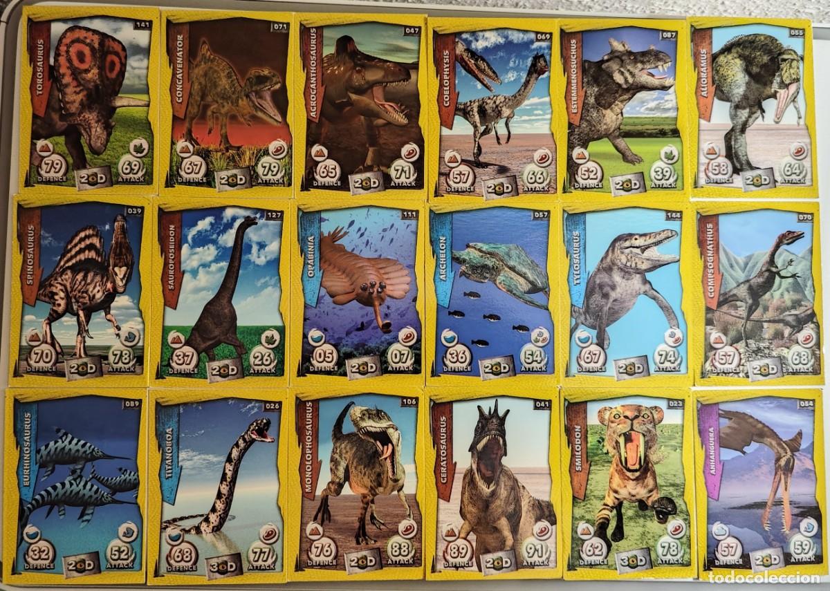 Coleccionismo cromos antiguos: CARTAS DINOSAURS - Dinosaurios - Foto 3