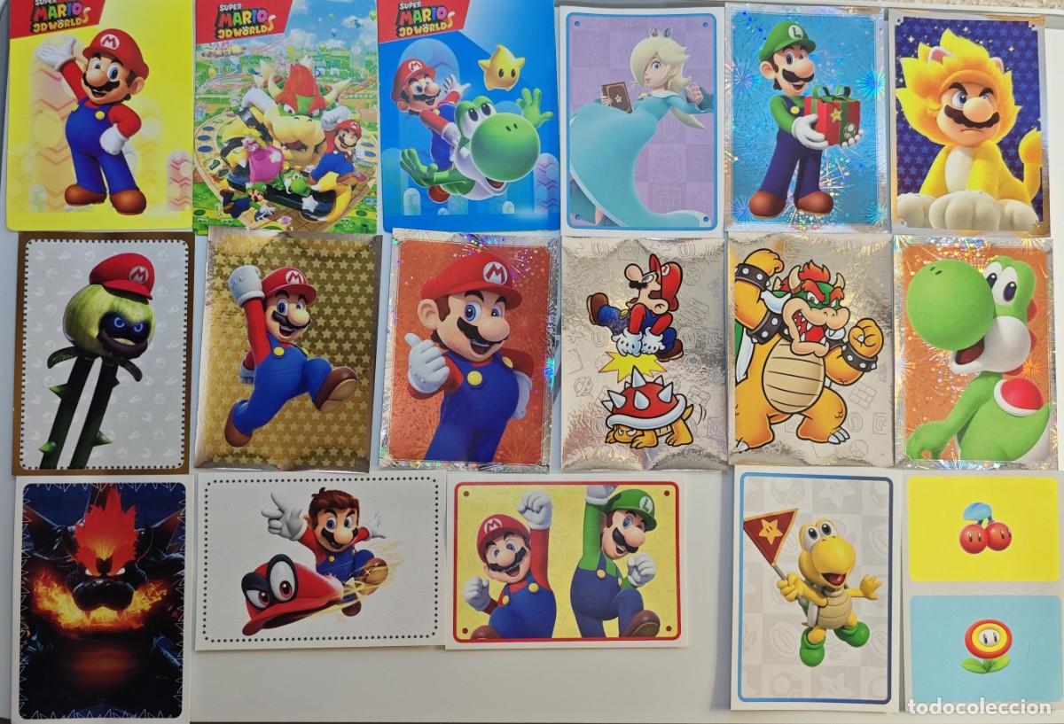 Coleccionismo cromos antiguos: CARTAS SUPER MARIO - NINTENDO CROMOS - Foto 1