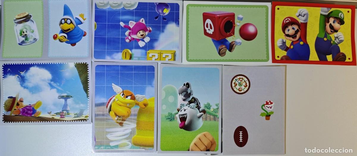 Coleccionismo cromos antiguos: CARTAS SUPER MARIO - NINTENDO CROMOS - Foto 2