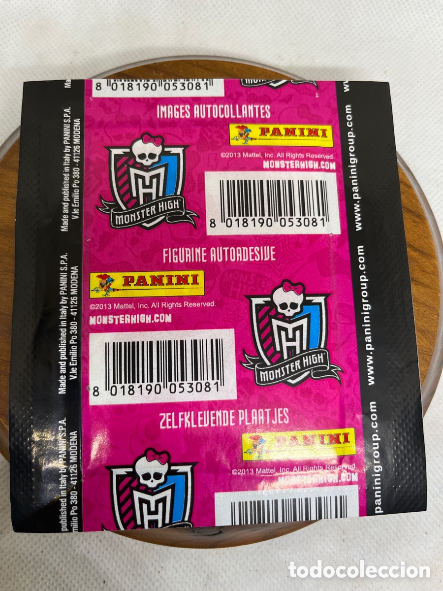 Coleccionismo cromos antiguos: SOBRE CERRADO MONSTER HIGH - Foto 3