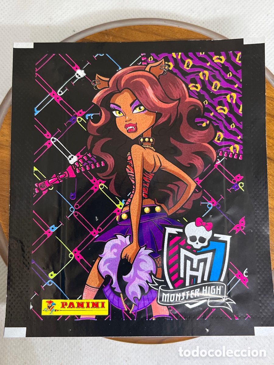 Coleccionismo cromos antiguos: SOBRE CERRADO MONSTER HIGH - Foto 2
