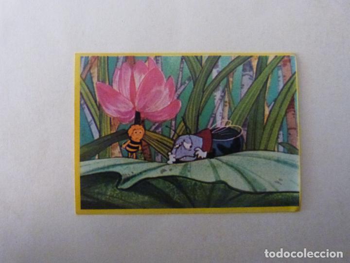 Coleccionismo cromos antiguos: CROMO DE LA ABEJA MAYA SIN PEGAR N&ordm; 21 A&Ntilde;O 1977 DEL ALBUM LA ABEJA MAYA DE DANONE