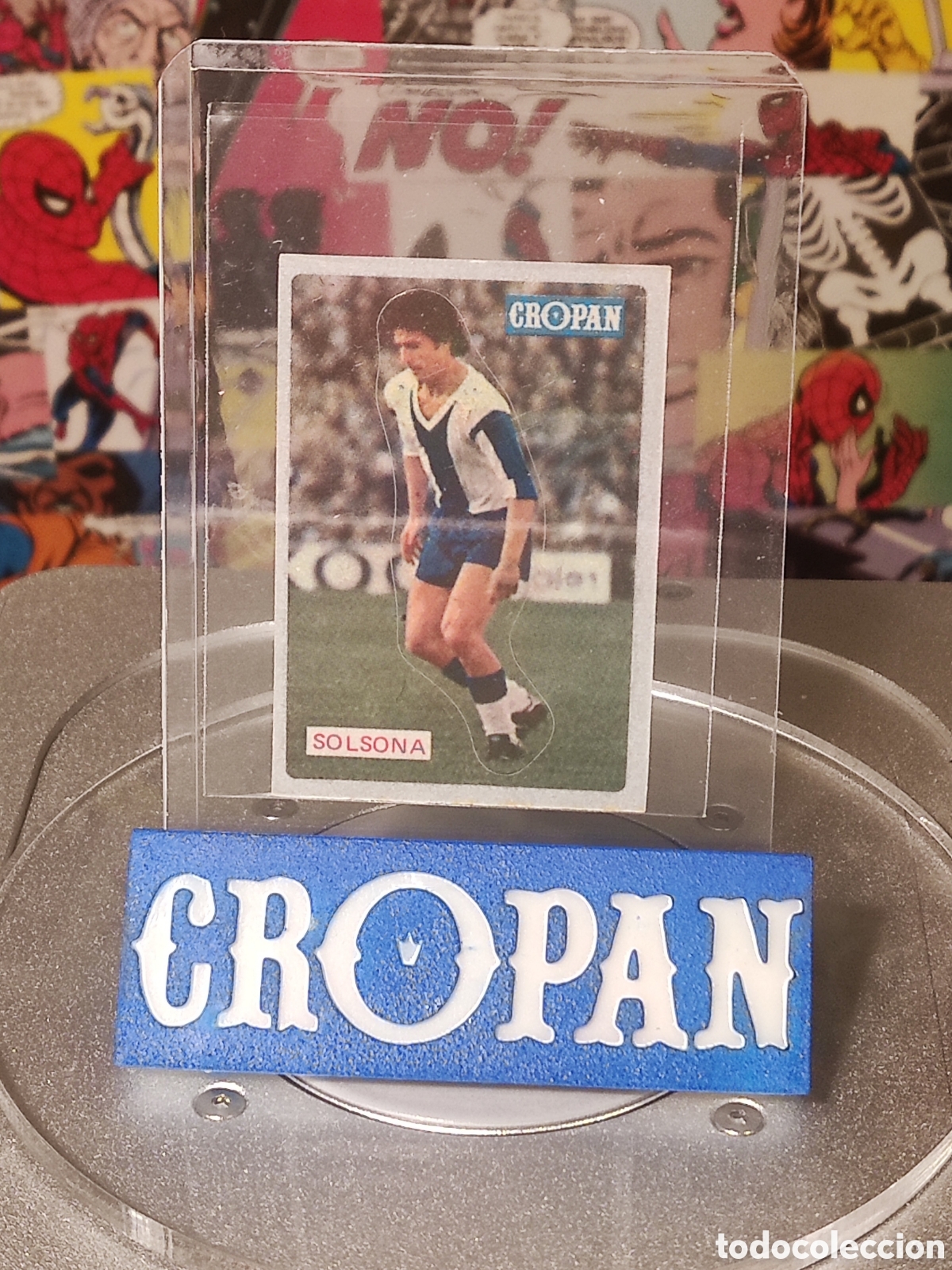 Coleccionismo cromos antiguos: Solsona Crop&aacute;n cromo sin despegar - Foto 2