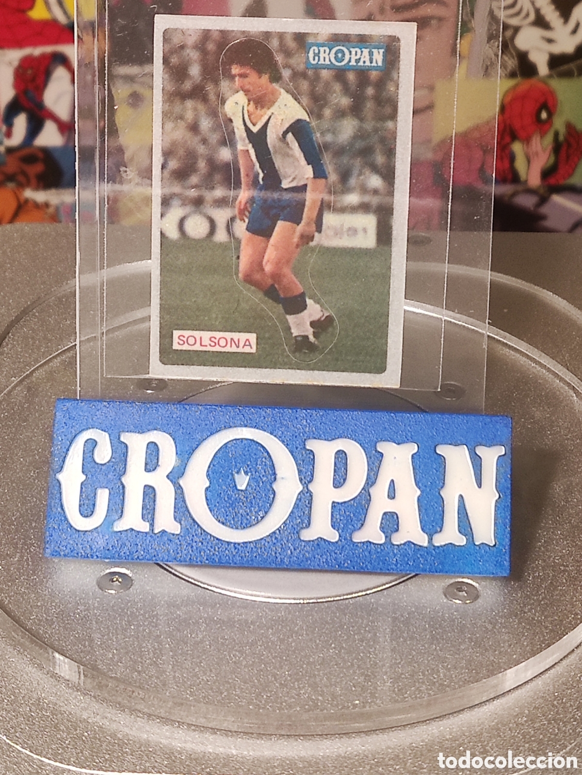 Coleccionismo cromos antiguos: Solsona Crop&aacute;n cromo sin despegar - Foto 1