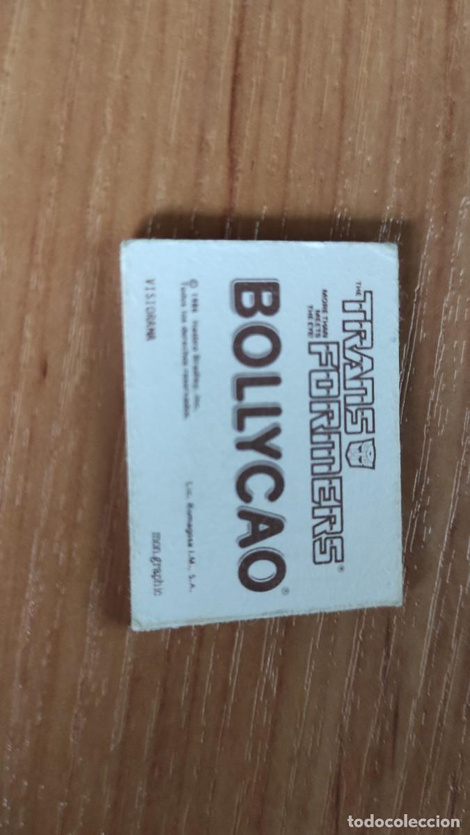Coleccionismo cromos antiguos: Cromo Bollycao Transformers 3d - Foto 3