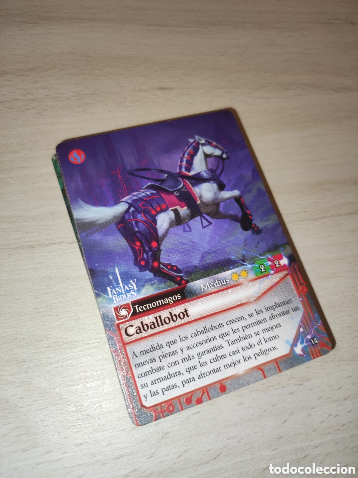Coleccionismo cromos antiguos: cartas Fantasy Riders - Foto 1