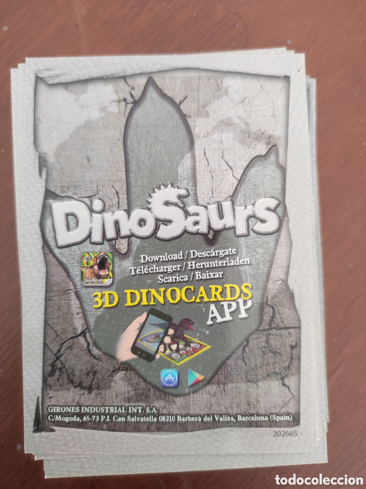 Coleccionismo cromos antiguos: lote 84 cromos cartas dinosaurios - Foto 3