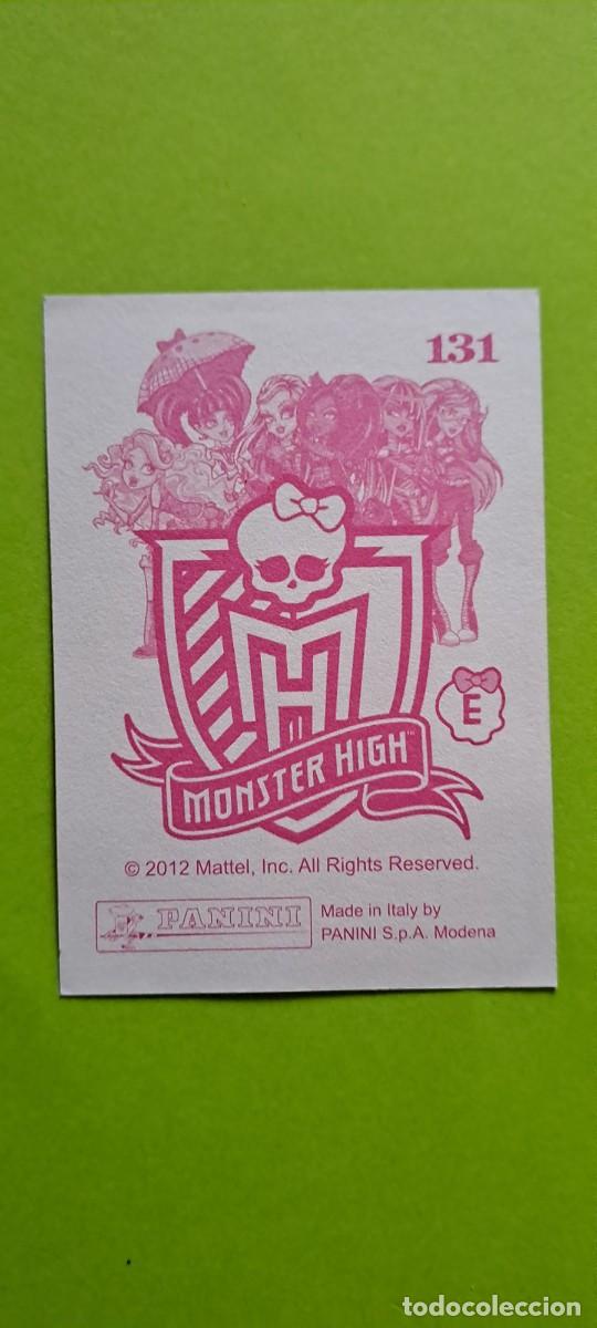 Coleccionismo cromos antiguos: N&ordm; 131 CROMO MONSTER HIGH PANINI 2012 NUEVO - Foto 2