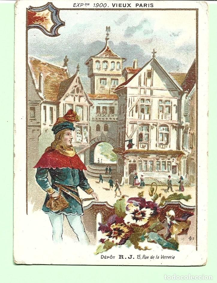 Coleccionismo cromos antiguos: CROMOS DE EXPOR 1900 VIEUX PARIS SIN PUBLICIDAD