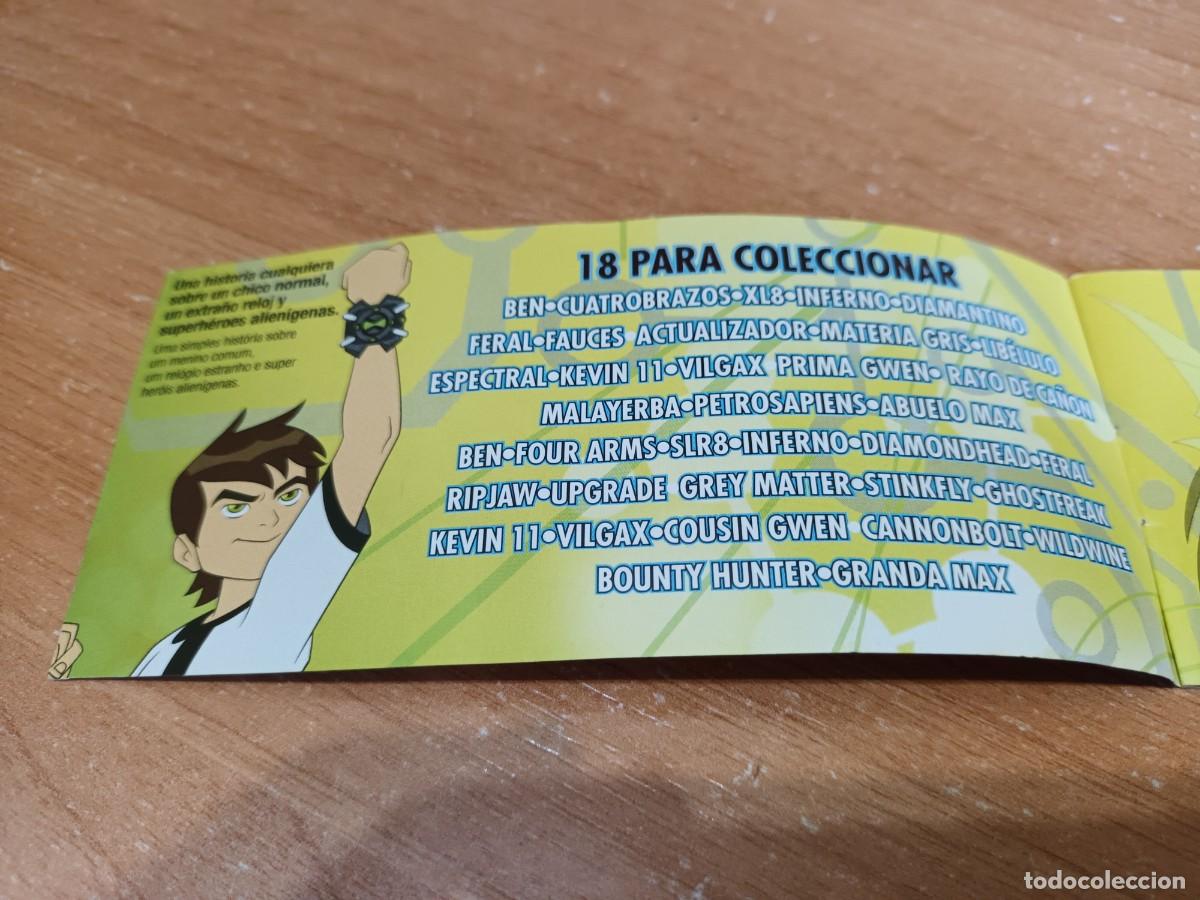 Coleccionismo cromos antiguos: Microcatalogo BEN 10 MICROS - Foto 2