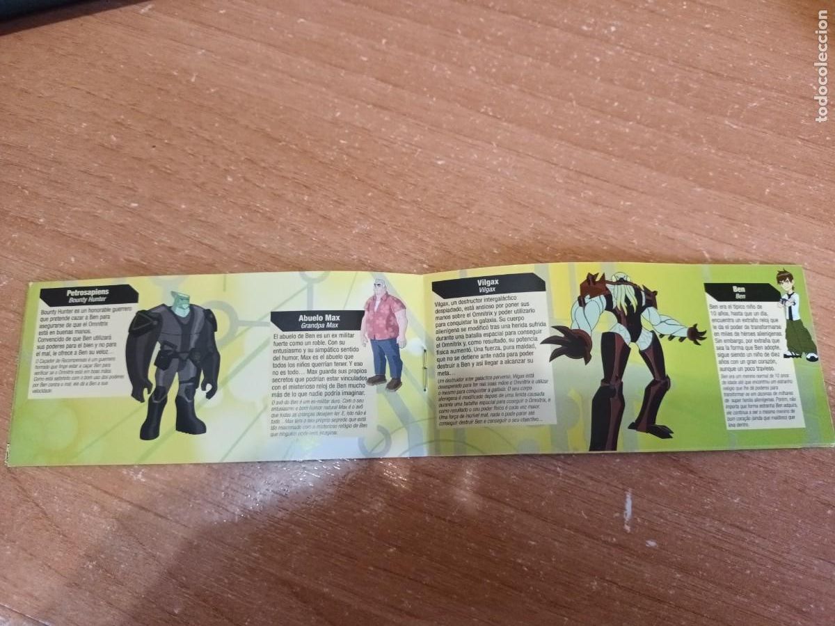 Coleccionismo cromos antiguos: Microcatalogo BEN 10 MICROS - Foto 3