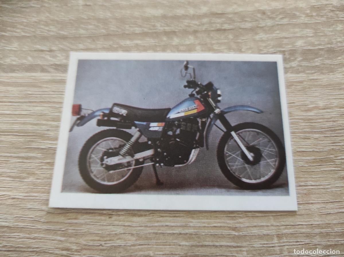Coleccionismo Cromos antiguos: CROMO DE SUZUKI DR 400 S N&ordm; 110 SIN PEGAR DE SUPER MOTOS 1982 DEL MUNDO DE IBERDIS S.A.