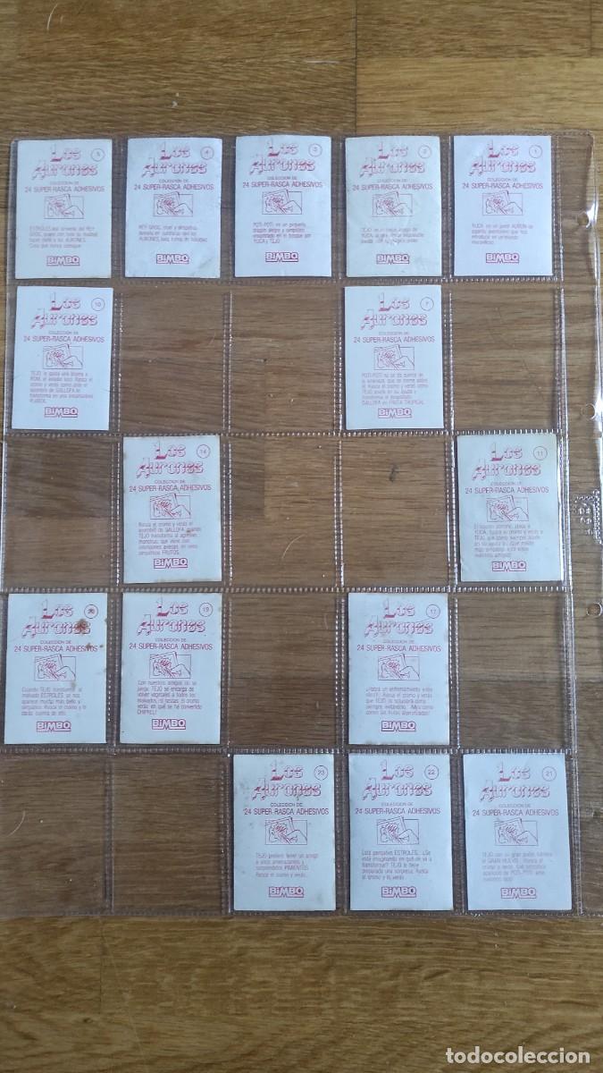 Coleccionismo cromos antiguos: Colecci&oacute;n avanzada Los Aurones de Bimbo - Foto 2