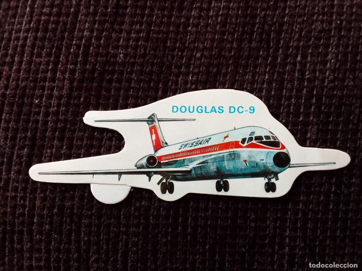 Coleccionismo Cromos antiguos: CROMO PANRICO. DOUGLAS DC-9. AVION.