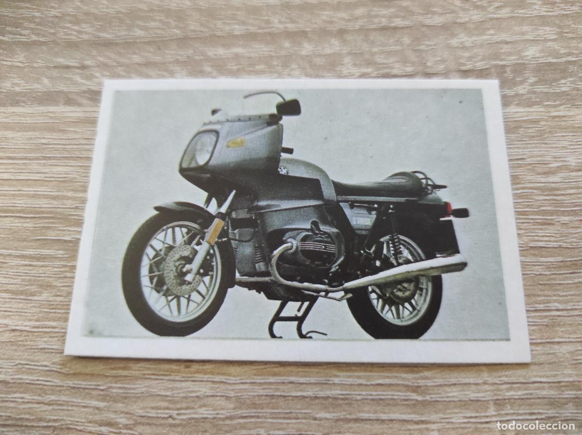 Coleccionismo Cromos antiguos: CROMO DE BMW R100 RS N&ordm; 154 SIN PEGAR DE SUPER MOTOS 1982 DEL MUNDO DE IBERDIS S.A.