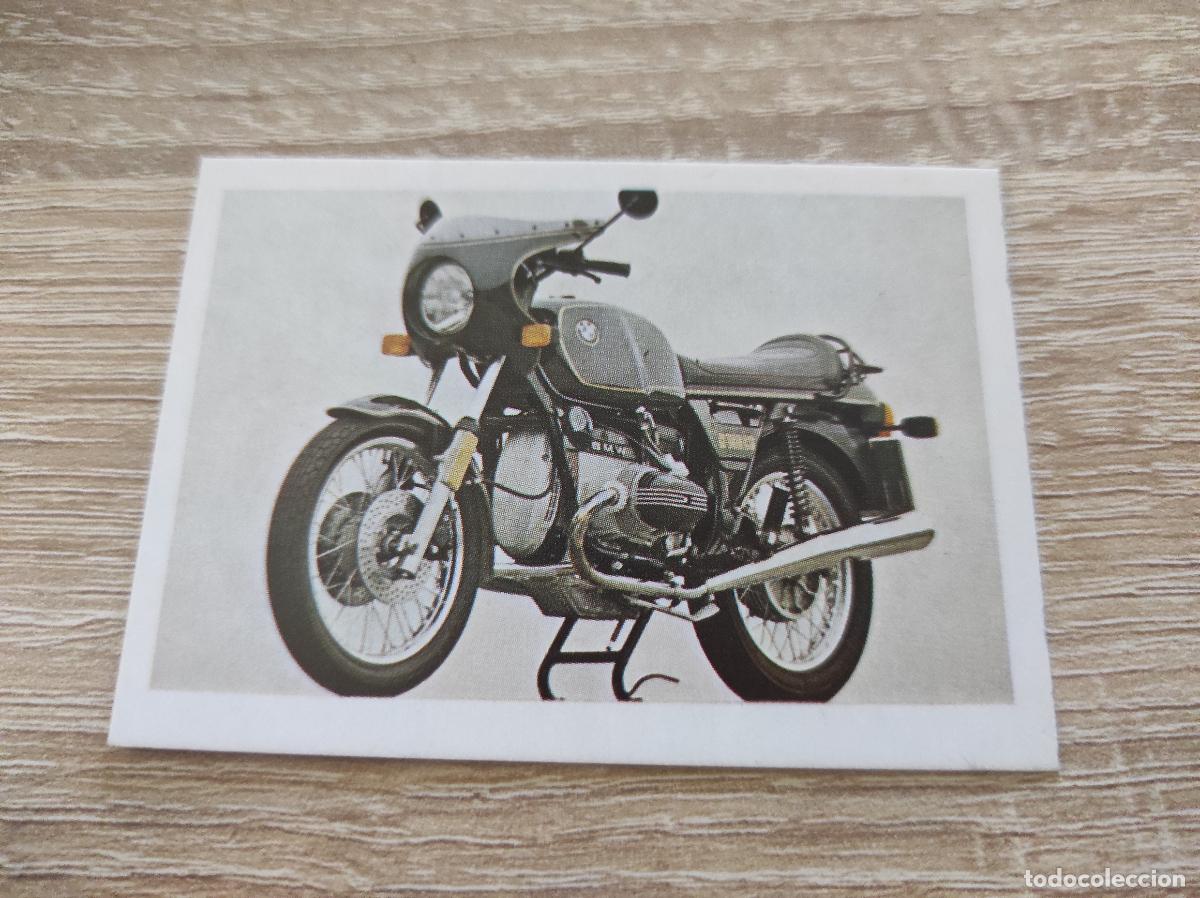 Coleccionismo Cromos antiguos: CROMO DE BMW R100 CS N&ordm; 155 SIN PEGAR DE SUPER MOTOS 1982 DEL MUNDO DE IBERDIS S.A.