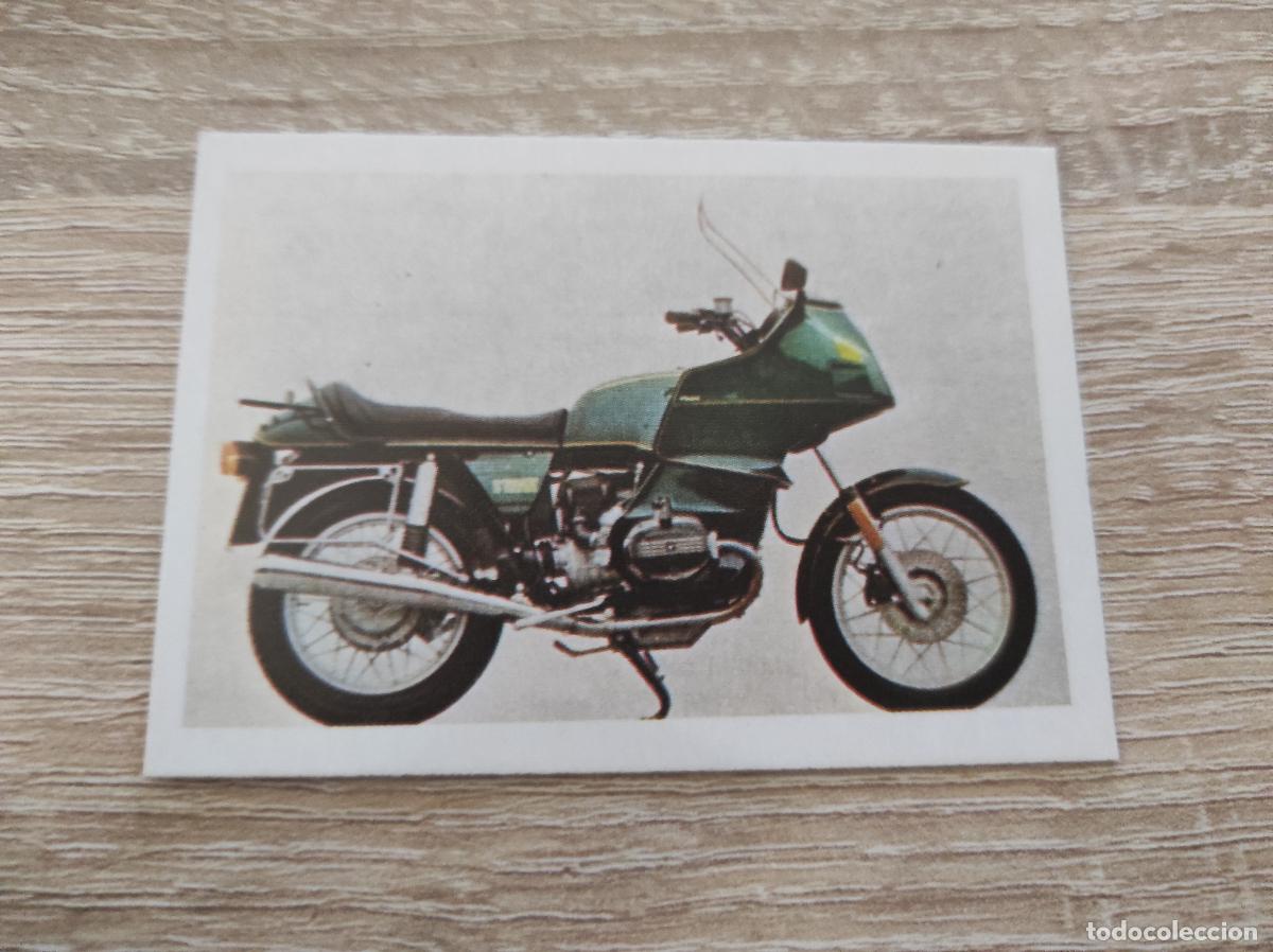 Coleccionismo Cromos antiguos: CROMO DE BMW R100 RT N&ordm; 158 SIN PEGAR DE SUPER MOTOS 1982 DEL MUNDO DE IBERDIS S.A.