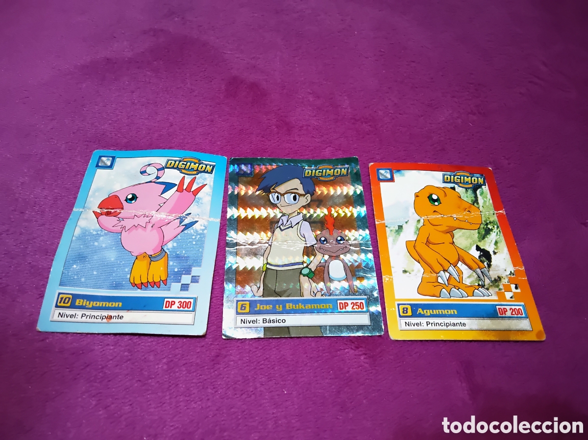 Coleccionismo cromos antiguos: LOTE DE 3 CROMOS DIGIMON - Foto 1