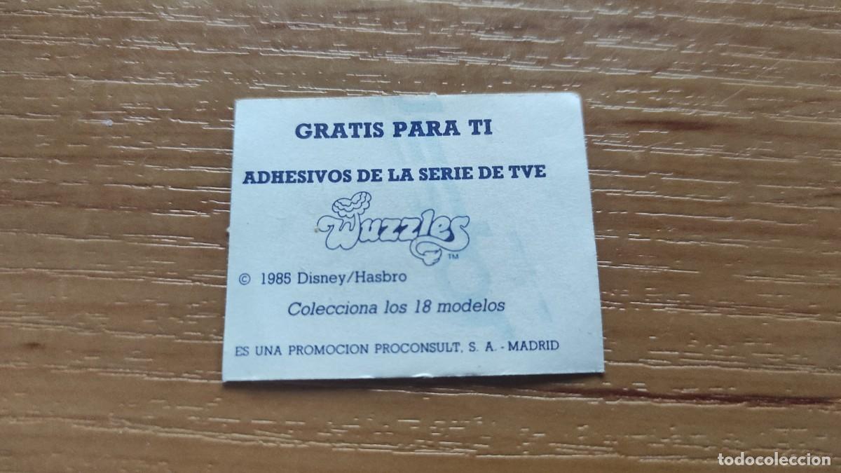 Coleccionismo cromos antiguos: Cromo Phoskitos Wuzzles 1985 - Foto 2