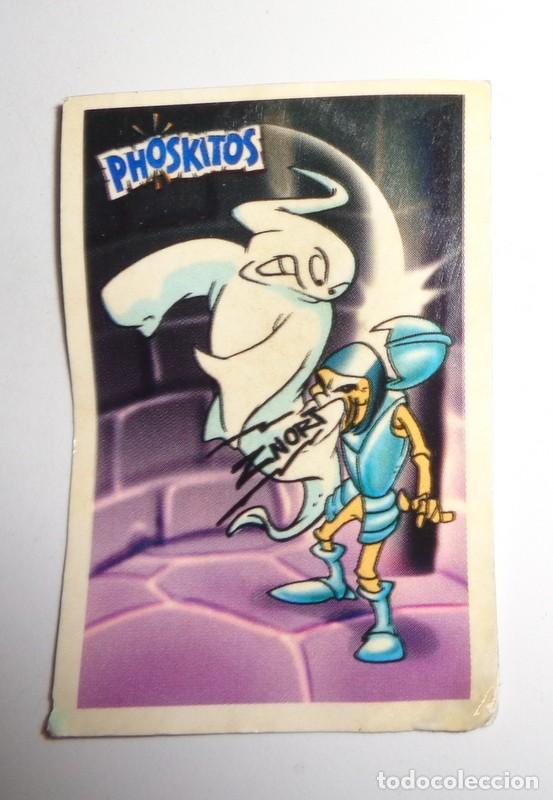 Coleccionismo Cromos antiguos: CROMO ANTIGUO A&ntilde;o 2003. COLECCI&Oacute;N EL CASTILLO DEL TERROR - PHOSKITOS - CROMOS PASTELITOS.