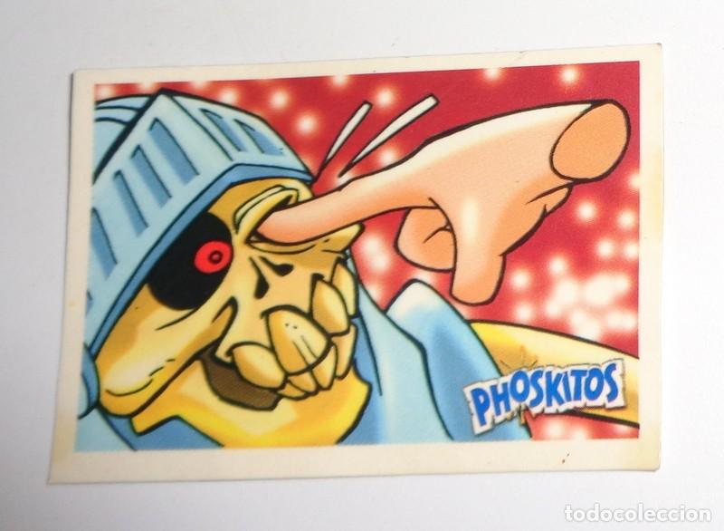 Coleccionismo Cromos antiguos: CROMO ANTIGUO A&ntilde;o 2003. COLECCI&Oacute;N EL CASTILLO DEL TERROR - PHOSKITOS - CROMOS PASTELITOS.