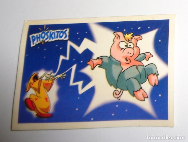 Coleccionismo Cromos antiguos: CROMO ANTIGUO A&ntilde;o 2003. COLECCI&Oacute;N EL CASTILLO DEL TERROR - PHOSKITOS - CROMOS PASTELITOS.