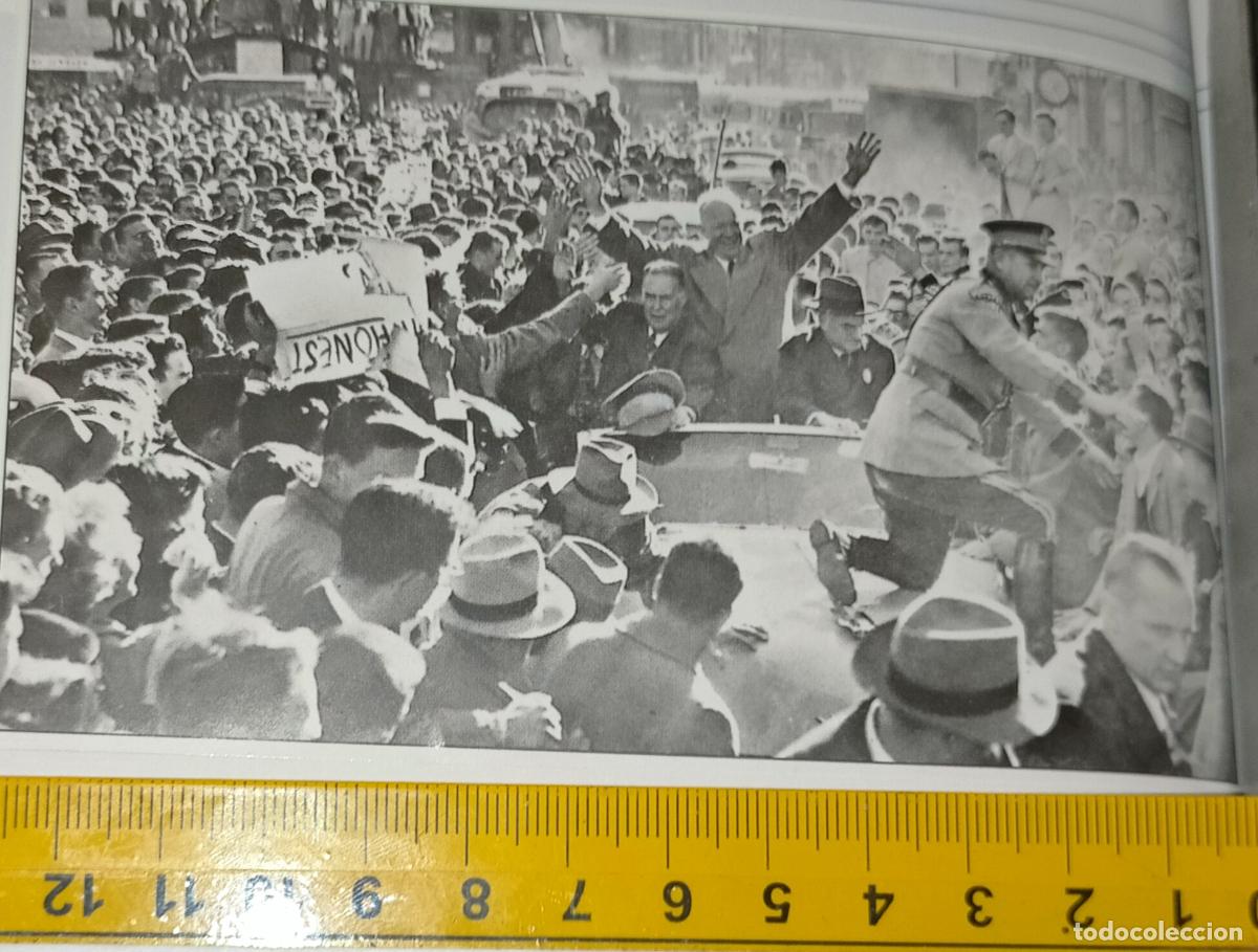 Collectable Antique Stickers: pegatina cromo recorte recuperado de album - A&Ntilde;O 1952 EEUU USA HISENHOWER GANA ELECCIONES REPUBLICA