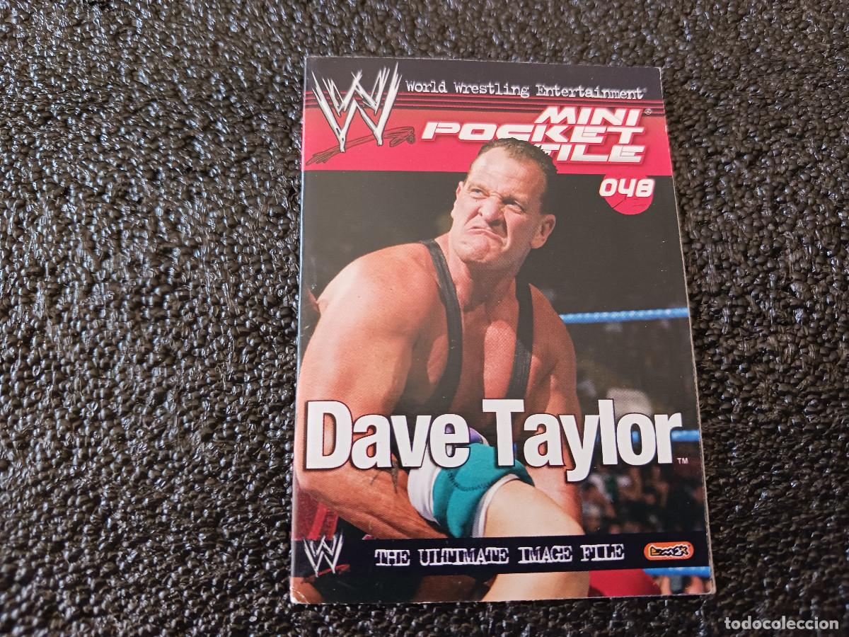 Colecionismo Cromos antigos: mini pocket file, n&ordm; 48 dave taylor