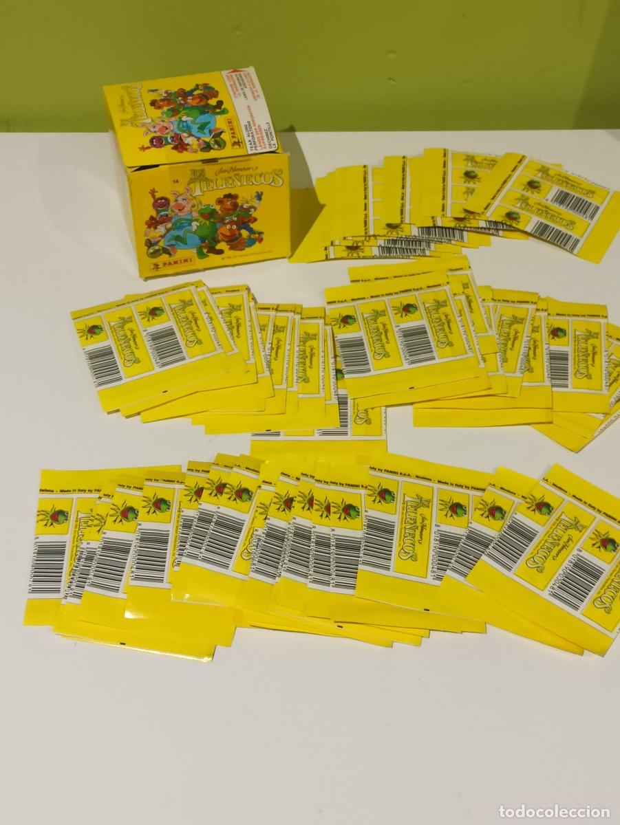 Coleccionismo cromos antiguos: Caja completa cromos Los Tele&ntilde;ecos PANINI - Foto 1