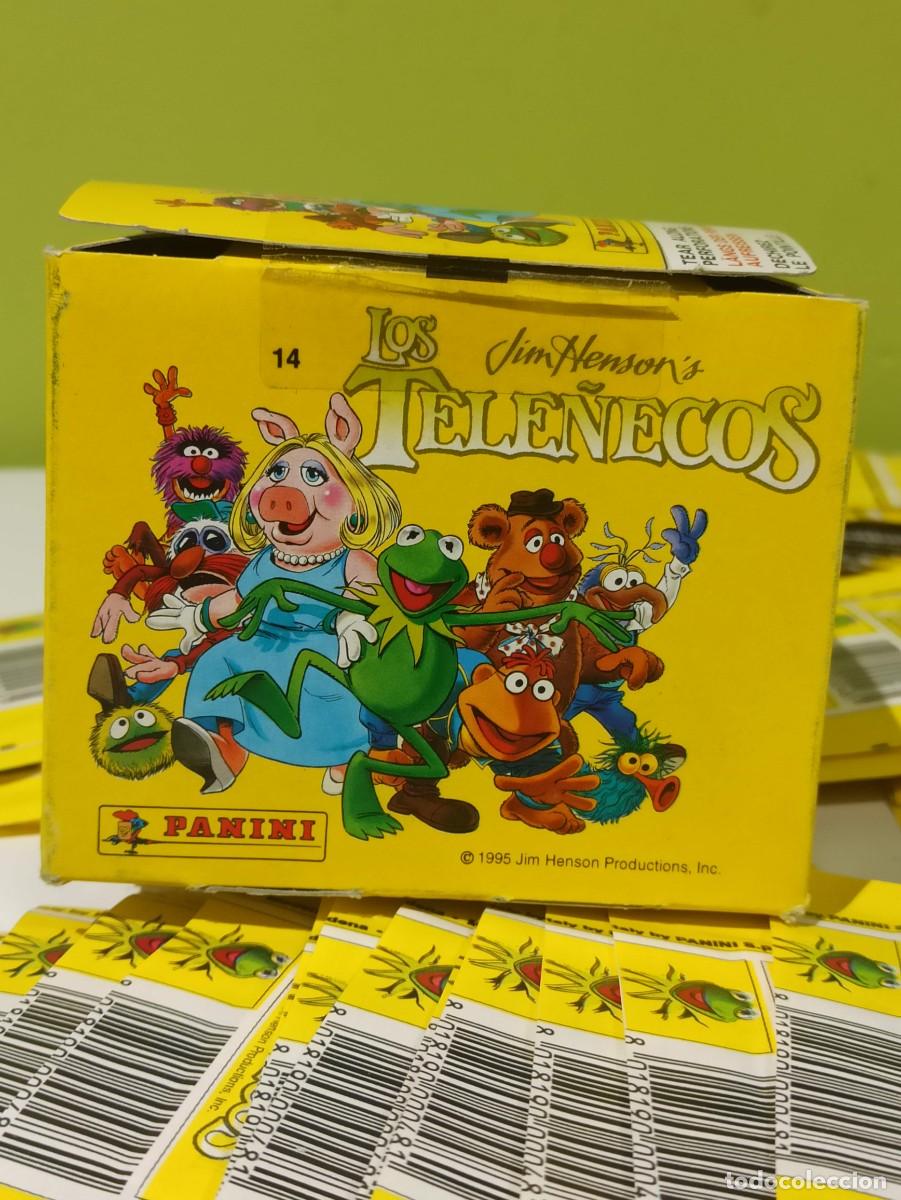 Coleccionismo cromos antiguos: Caja completa cromos Los Tele&ntilde;ecos PANINI - Foto 2
