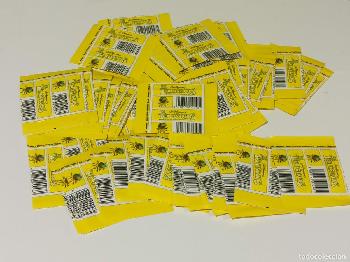 Coleccionismo cromos antiguos: Caja completa cromos Los Tele&ntilde;ecos PANINI - Foto 5