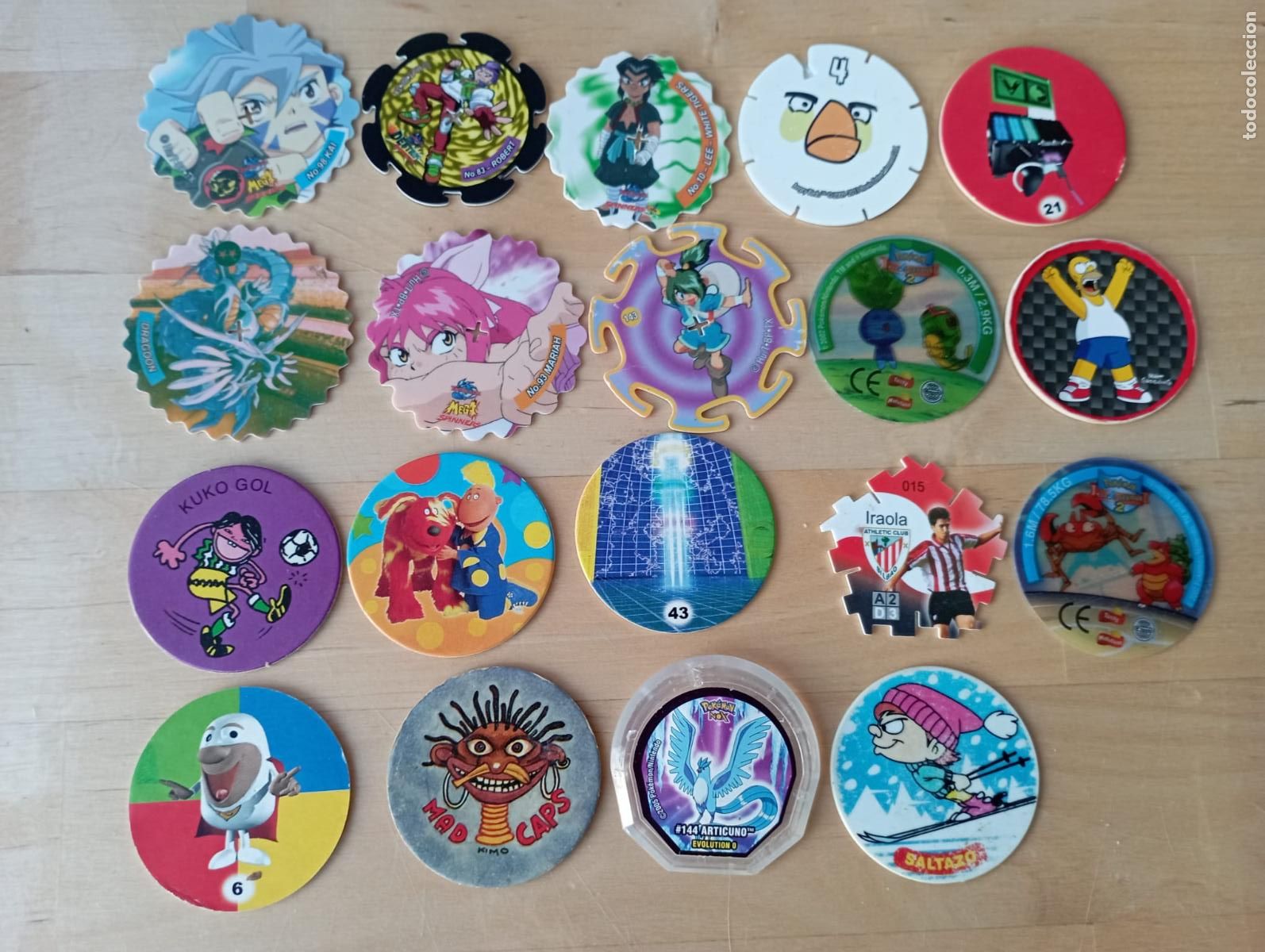 Coleccionismo Cromos antiguos: COLECCION TAZOS.