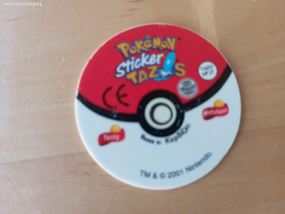 Coleccionismo cromos antiguos: TAZO POKEMON. - Foto 3