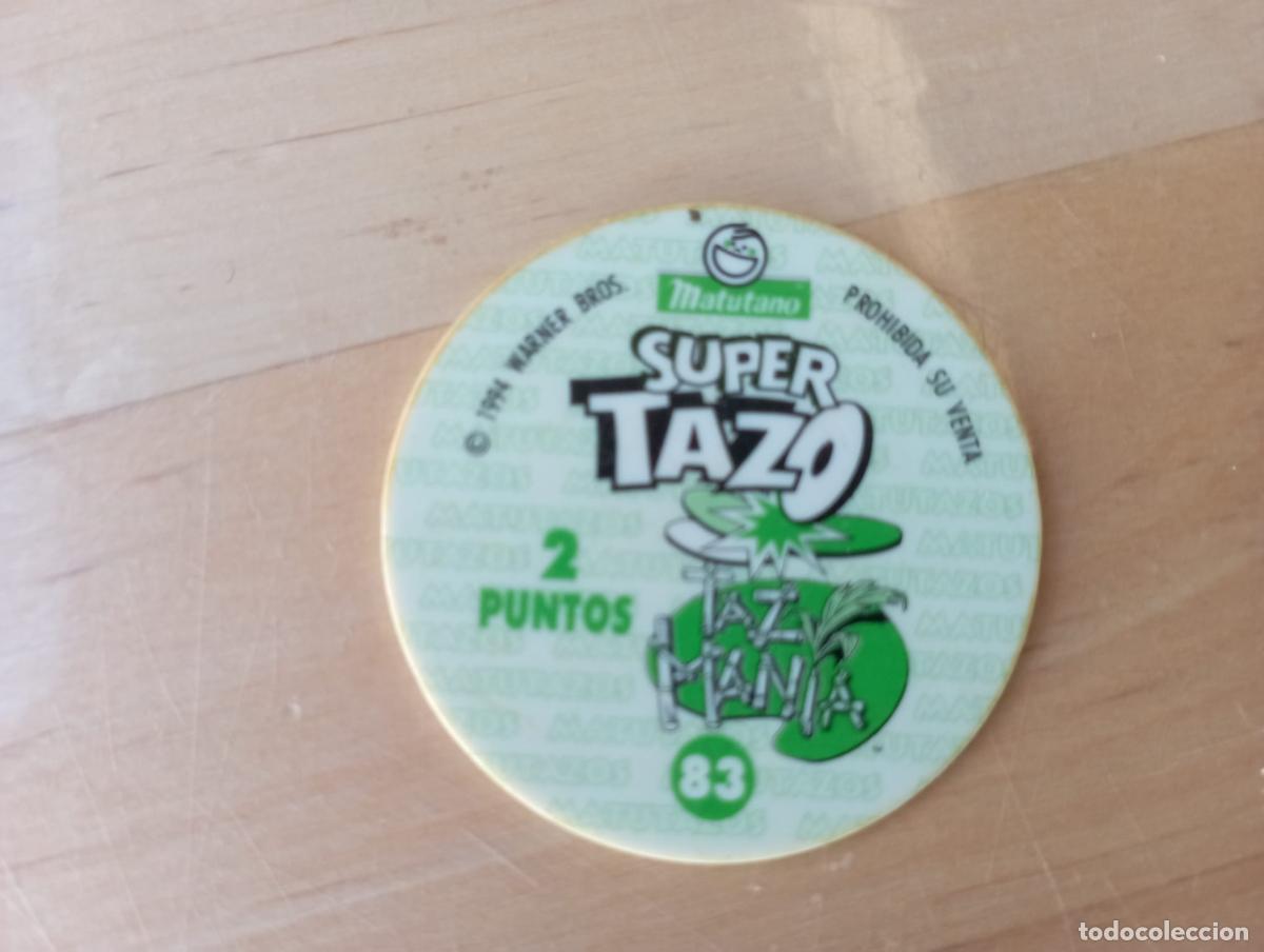 Coleccionismo cromos antiguos: SUPER TAZO MATUTANO. - Foto 2