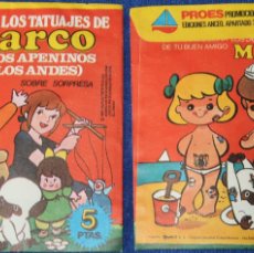 Coleccionismo Cromos antiguos: LOS TATUAJES DE MARCO - TAURUS Y BETAFILM - PROES - EDICIONES ANCEO (1977)