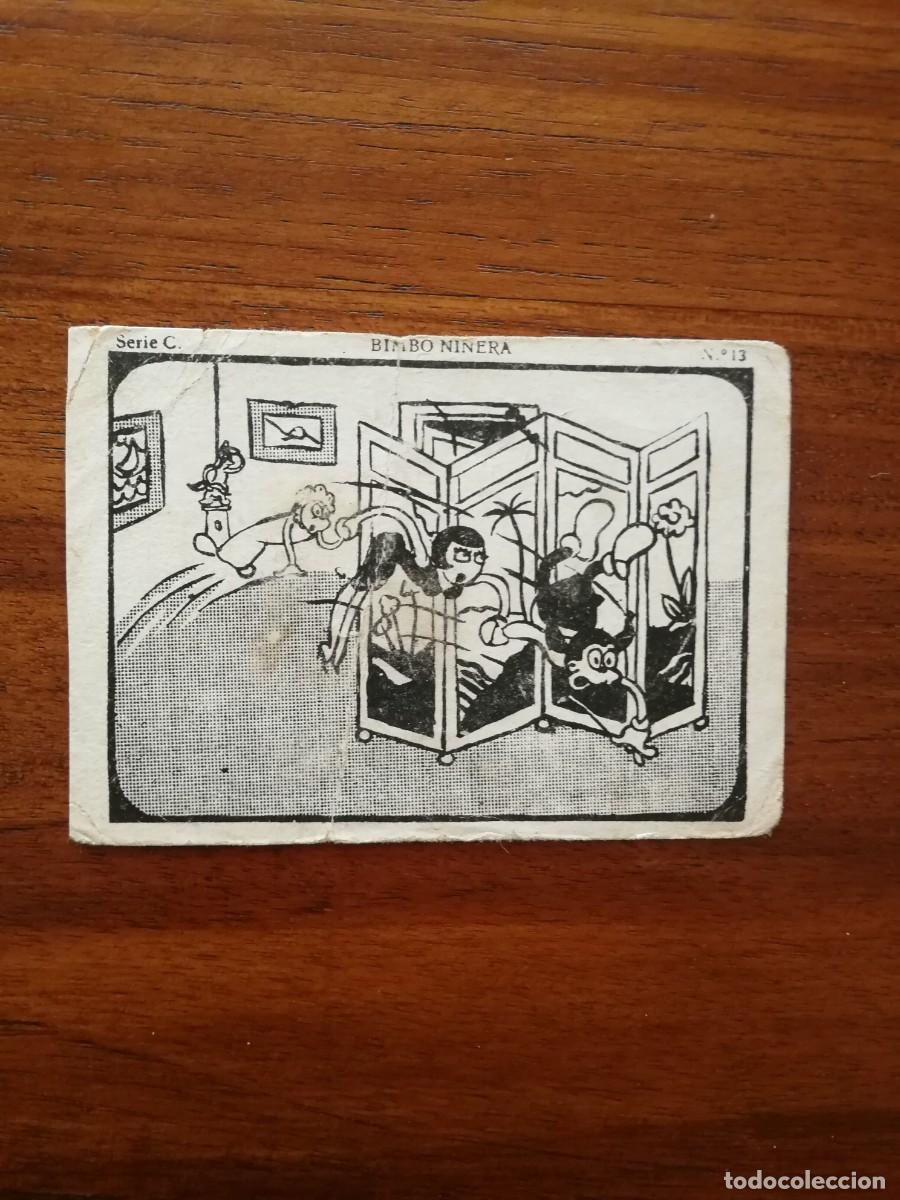 Coleccionismo cromos antiguos: BIMBO NI&Ntilde;ERA ( BIMBO THE DOG & BETTY BOOP ) - CROMO N&Uacute;MERO 13 - A&Ntilde;OS 1930s MAX FLEISCHER STUDIOS