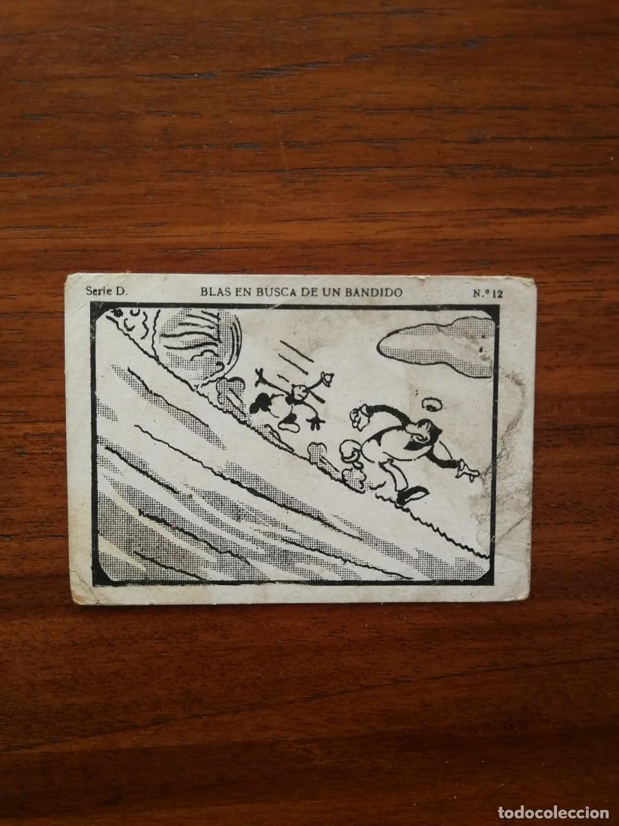 Coleccionismo cromos antiguos: BLAS EN BUSCA DE UN BANDIDO ( OSWALD THE LUCKY RABBIT )- CROMO N&Uacute;MERO 12 - A&Ntilde;OS 1930s WALT DISNEY